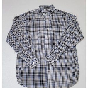 DANIEL CREMIEAX Signature Collection Long Sleeve Plaid Check Multi Color RN58909